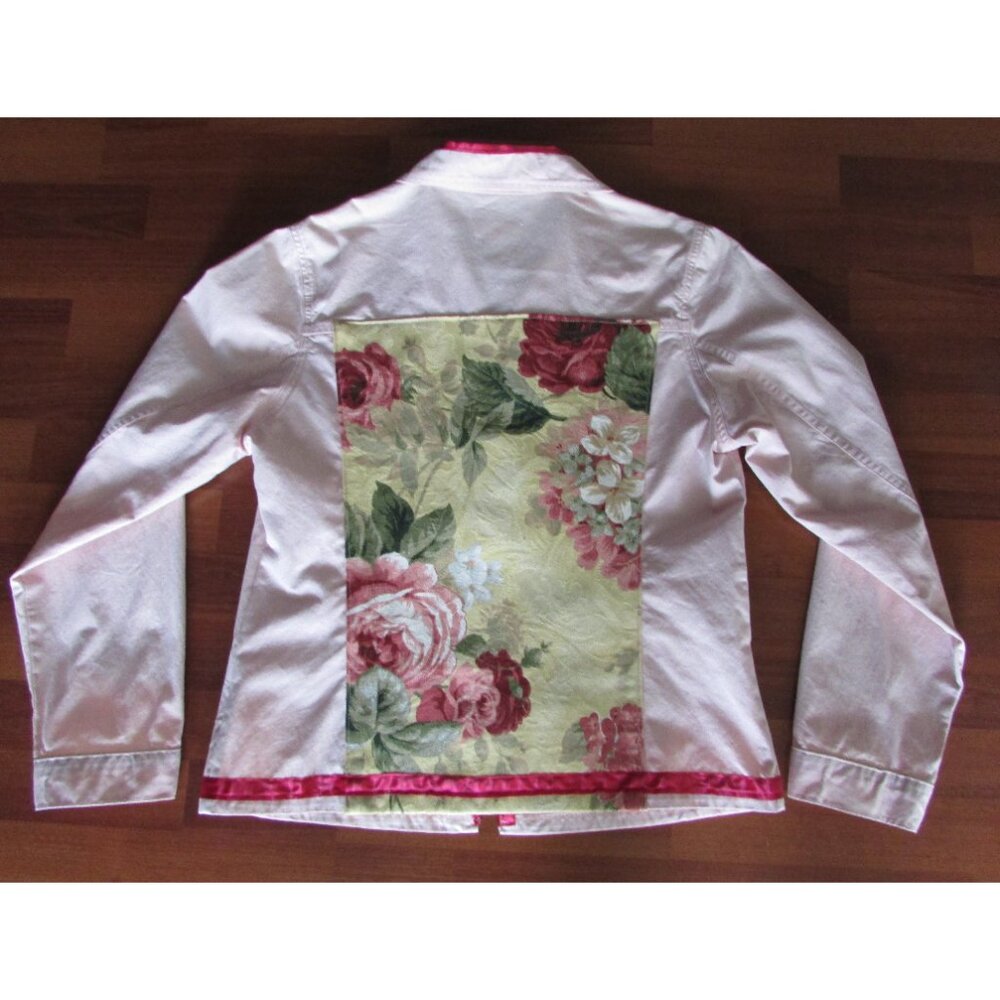 PRINTEMPS Pink Denim Customized Jacket - Picture 2 of 16
